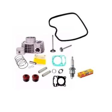 Imagem de Kit parte de cima motor titan fan 150 juntas vela guarnicao - METAL LE