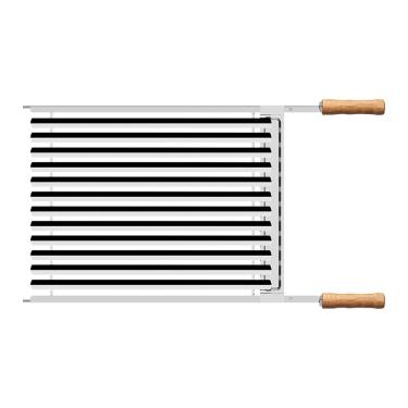 Imagem de Grelha para Churrasco Tramontina 26492003 50x41 Aço Inox