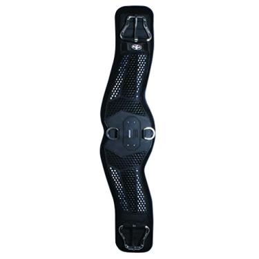 Imagem de Professional's Choice Cinch contornado para cavalos | Circunferência durável, respirável e ajustável com forro de neoprene VenTECH | Disponível em 6 tamanhos e 2 cores | 91 cm preto