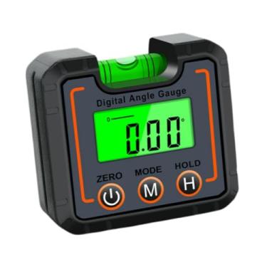 Imagem de Generic Medidor de ângulo digital, localizador de ângulo profissional de alto desempenho, inclinômetro, transferidor de ângulo para máquinas de encanamento, com Luz de Fundo