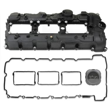 Imagem de MITZONE Tampa de válvula de atualização compatível com BMW M2 CS Competition 2019-2021 M3 2015-2018 M4 GTS CS 2016-2020 3.0L L6 - Substituição de gás 11127846359