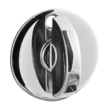 Imagem de Baldwin 6750 Interior e Fechadura de Entrada com Placa Traseira para Portas de 5 cm, Cromado Polido