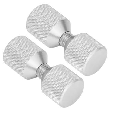 Imagem de Pino de Alinhamento de Furo Duplo, Alumínio Anodizado, Conjunto de Pinos de Alinhamento de Flange para Flanges de 0,5 a 14 pol. 150LB (SILVER)