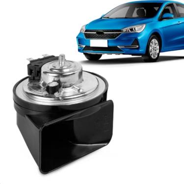 Imagem de Buzina Automotiva Fiamm Arrizo 5 2019 A 2021 Am80Sx H Conector Byd Agudo 12V Caracol 2 Terminais