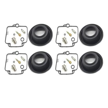 Imagem de Reparo de carburador de motocicleta para Suzuki GS500E 1994-2000 GS500 E GS 500 500E Sistema de Combustível Jet Pilot Master Jet Vacuum Diafragma (2SET)