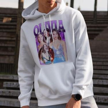 Imagem de Moletom Unissex Blusa De Frio Olivia Rodrigo Cantora Pop Graphic Purpl