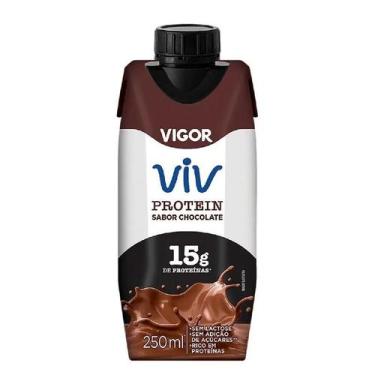 Imagem de Bebida Láctea UHT Chocolate Sem Lactose Vigor Viv 250ml
