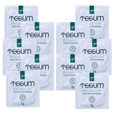 Imagem de Creme Emulsão Hidratante para Pele com Óleo de Andiroba e Proteínas Tegum - Kit com 10 Unidades