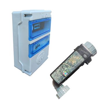 Imagem de Sistema de Gerador de Cloro com Quadro de Comando para Piscinas - iGUi - Tratamento com Sal (110 V)