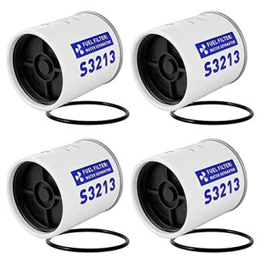 Imagem de AULDAY 4Pcs S3213 Filtro De Combustível Separador De Água E Combustível Marinho Substituição Para Motor De Popa Marinho Mercury Substitui # 35-60494-1, S3213, 18-7932-1, 18-17928, 35-809097