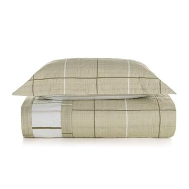 Imagem de Karsten Jogo de Colcha com 1 Porta Travesseiros Santiago Solteiro 160 Fios 100% Algodão