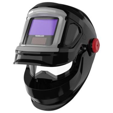 Imagem de Capacete de soldagem YESWELDER Ampla Visão com Vista Lateral