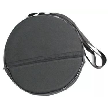 Imagem de Capa Pandeiro Luxo 12 Polegadas Redonda Ziper Lateral E Alça