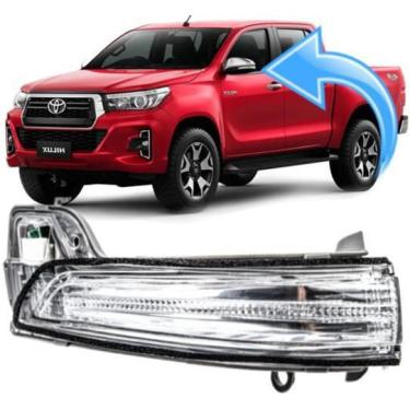 Imagem de Pisca Seta Retrovisor Hilux De 2016 à 2023 - Ld Esquerdo
