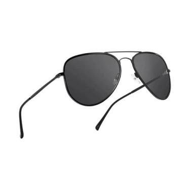 Imagem de Óculos de sol polarizados MAXJULI para cabeças grandes homens mulheres