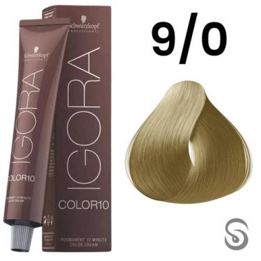 Imagem de Schwarzkopf Igora Color10 Coloração 10 9/0 Louro Extra Claro 60ml, UNI