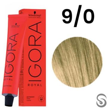 Imagem de Schwarzkopf Igora Royal Coloração 9/0 Louro Extra Claro Natural 60ml, 