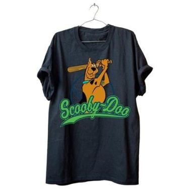 Imagem de Camiseta-Camisa Scooby Doo adulto Blusa unissex 100% Algodão T-shirt V