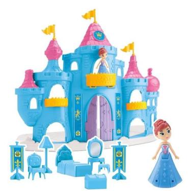 Imagem de Castelo da Princesa Snow Casinha Princesinha de Gelo - SAMBA TOYS