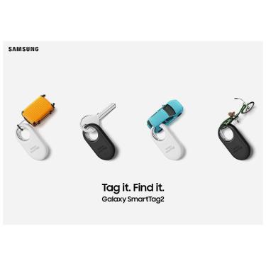 Imagem de Galaxy SmartTag2 Branco e Preto (Pacote com 4 unidades) Samsung - EIT5600KW
