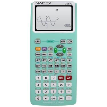 Imagem de Calculadora científica com funções gráficas para estudantes universitários e secundários, engenharia, matemática avançada, cálculo, álgebra, geometria, trigonometria, estatística, física, química -