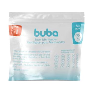 Imagem de Saco Esterilizador para Micro-ondas Buba 09814 - 6 Peças