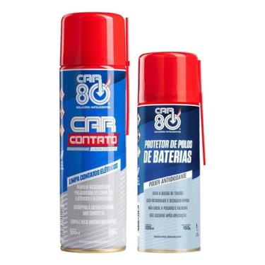 Imagem de Kit Spray Protetor De Polo E Limpa Contato Car80