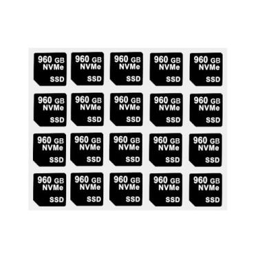 Imagem de Etiqueta adesiva com capacidade de 20 peças para bandeja de disco rígido Caddy DXD9H 0DXD9H X7K8W 0X7K8W, compatível com Dell PowerEdge de 16ª a 14ª geração r740 r440 r340 r750 r650 r550 r760 r660 25