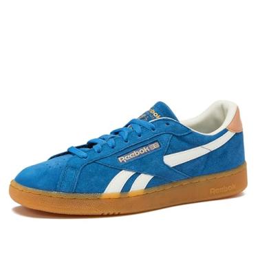 Imagem de Reebok Tênis unissex adulto Club C Grounds UK vintage tênis casual masculino, Azul crepúsculo/argila/giz, 6.5 Women/5 Men