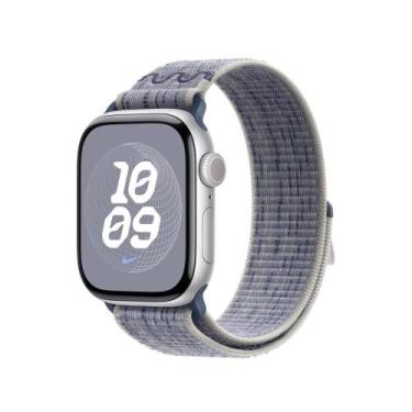 Imagem de Pulseira Apple Watch 42 mm, Loop Esportiva , Apple, Cinza/Azul