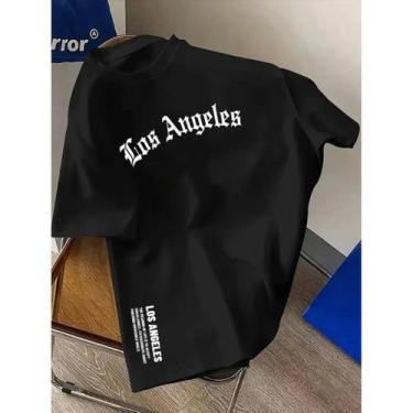 Imagem de Camiseta Los Angeles Streetwear Algodão Lançamento - DM Clothing Brasi