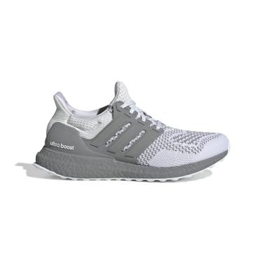 Imagem de adidas Tênis feminino Ultraboost 1.0, Branco/Prata Metálico/Prata Metálico, 40
