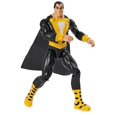 Imagem de DC Comics, Figura de ação de Black Adam com capa, 30,48 cm, articulada, brinquedos colecionáveis de super-heróis para meninos e meninas a partir de 3 anos