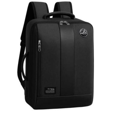 Imagem de Mochila Notebook Masculina Feminina Espaçosa Alto Padrão Design Modern