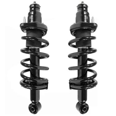 Imagem de OREDY Conjunto completo de substituição de suportes traseiros para Honda CR-V CRV 2002-2006 2002 2003 2004 2005 2006 amortecedor lado do passageiro com montagem de mola helicoidal 2 peças - 171380R