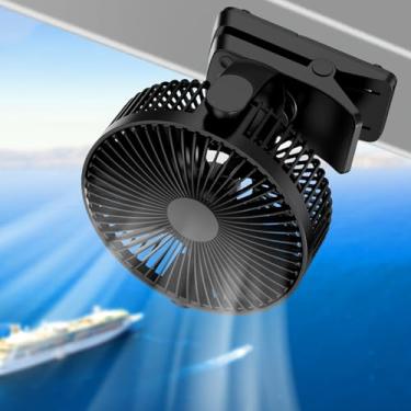 Imagem de MAGOLFIN Ventilador de carrinho de golfe de 20 cm