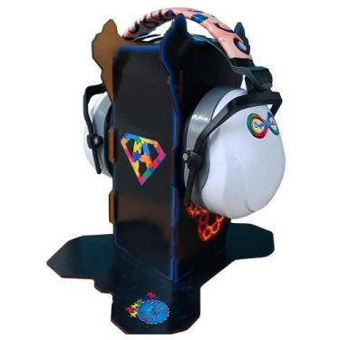 Imagem de Abafador Ruido Meninas Infinity Pink + Suporte Decorativo - Coleção Te