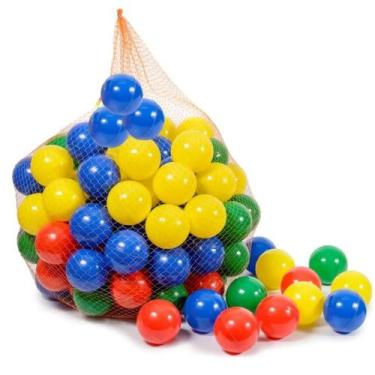 Imagem de Kit 25 Bolinhas para Piscina, Não Amassa, BPA Free, Be Place Kids - Be