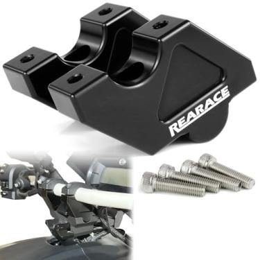 Imagem de REARACE Suporte de guidão de alumínio adequado para Can-Am Ryker 600/900/Rally Edition/Sport 2019-2025, kit de extensão de braçadeiras de montagem