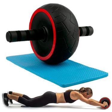 Imagem de Roda Rolinho Abdominal Academia Exercício Treino Funcional - Prime Bik