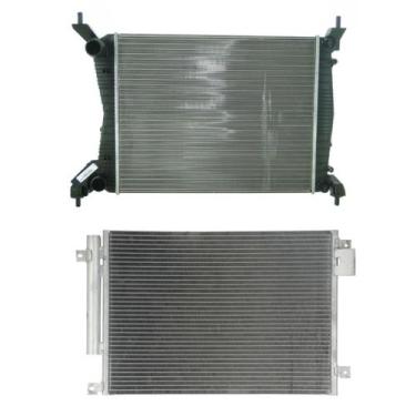 Imagem de Radiador + Condensador Grand Siena 1.0/1.4 2012 a 2016 Sist Valeo - Re