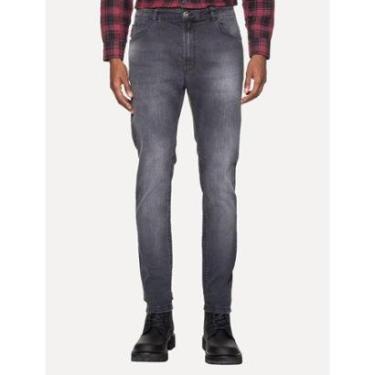 Imagem de Calça Ellus Jeans Masculina Slim Sprouting Black Stone Preta-Masculino