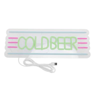 Imagem de Generic Sinal de Néon Liderado por Cerveja Gelada, Luz Neon de Neon de Cerveja Gelada Liderada