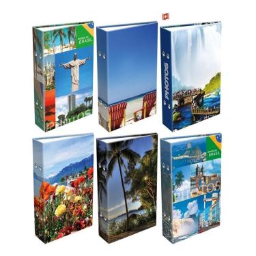 Imagem de 6 Albuns Fotográficos 10X15/120 Fotos A Sua Escolha 107 Mod