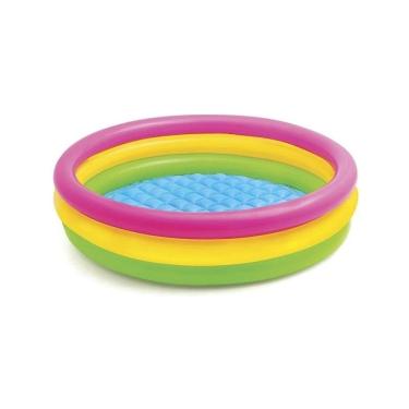 Imagem de Piscina Inflável Infantil Colorida 275 Litros - Intex