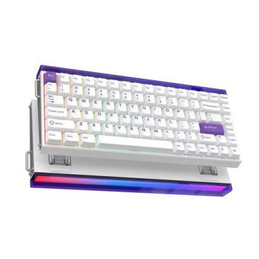 Imagem de Teclado para jogos MechLands Aula Hero84 HE Wired Magnetic RGB