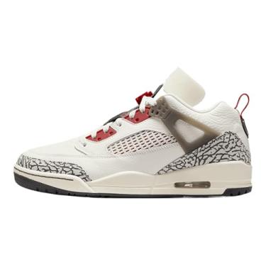 Imagem de Tênis masculino Jordan Spizike Low (FQ1759-116, vela/antracite/leite de coco/vermelho universitário), Vela/Varsity Vermelho-antracite, 43