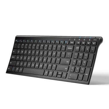 Imagem de Teclado Bluetooth iClever BK10 USB-C recarregável Bluetooth 5.1