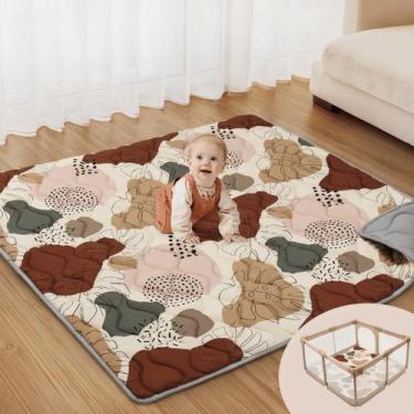 Imagem de Baby Play Mat Blissful Diary 47x47cm com almofada de espuma espessa