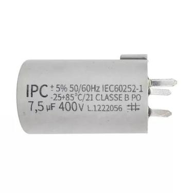 Imagem de Capacitor P/ Ventilador 3 Pinos 7,5uf 50/60hz 400v Loren Sid